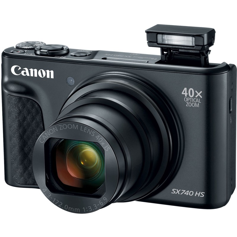 Canon Powershot SX740 HS ブラック Comprar - Canon PowerShot SX740 HS Cámara Digital (Negra) - Ganga