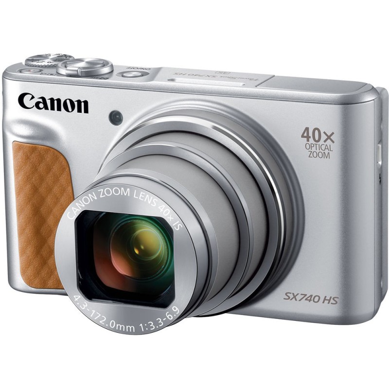 Canon PowerShot SX740 HS Cámara Digital Compacta (Plata)