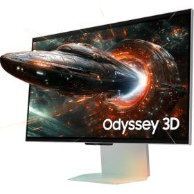 Monitor Gaming Samsung Odyssey 3D G90XF S27FG900XU 27'/ 4K/ 1ms/ 165Hz/ 3D/ Multimedia/ Regulable en altura/ Plata