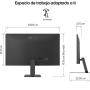 Monitor LG 24U411A-B 23.8'/ Full HD/ Negro