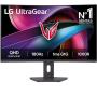 Monitor Gaming Curvo LG UltraGear 32G600A-B 31.5'/ QHD/ 1ms/ 180Hz/ VA/ Regulable en altura/ Negro