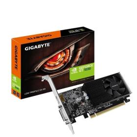 Tarjeta Gráfica Gigabyte GeForce GT 1030 D4 2G/ 2GB GDDR4/ Compatible con Perfil Bajo