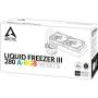 Sistema de Refrigeración Líquida Arctic Liquid Freezer III 280 A-RGB/ Blanco