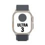 Apple Watch Ultra 3/ GPS/ Cellular/ 49mm/ Caja Titanio Negro/ Correa Loop Alpine Negra M