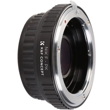 K&amp;F Concept Lens Adapter Nikon F Pentax K (w/ Glass)