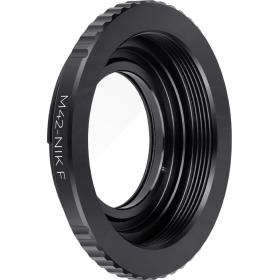 K&amp;F Concept Lens Adapter M42 Nikon F (w/ Glass)
