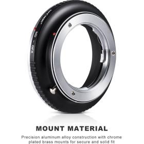 K&amp;F Concept Lens Adapter Minolta MD Fujifilm GFX