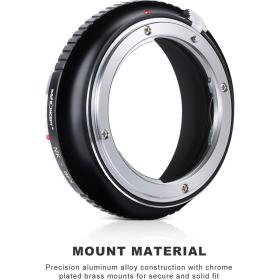 K&amp;F Concept Lens Adapter Nikon F Fujifilm GFX.