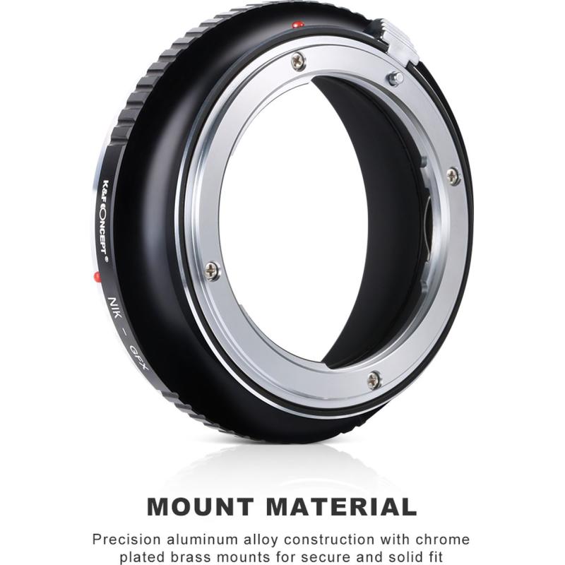 K&amp;F Concept Lens Adapter Nikon F Fujifilm GFX.