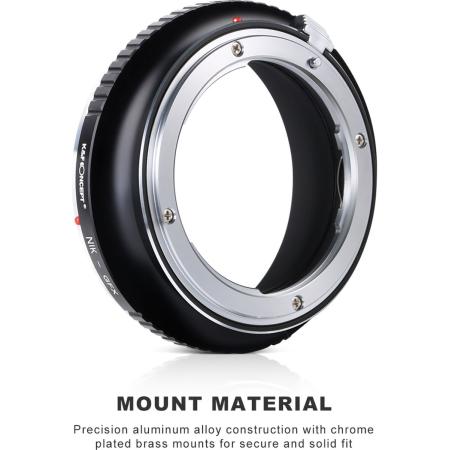 K&amp;F Concept Lens Adapter Nikon F Fujifilm GFX.