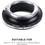K&amp;F Concept Lens Adapter Nikon F Fujifilm GFX.
