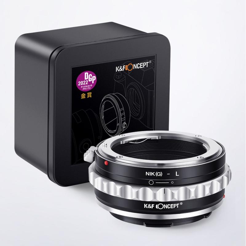 K&amp;F Concept Lens Adapter Nikon F (G-Type) Leica L