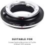 K&amp;F Concept Lens Adapter Contax Yashica Fujifilm GFX