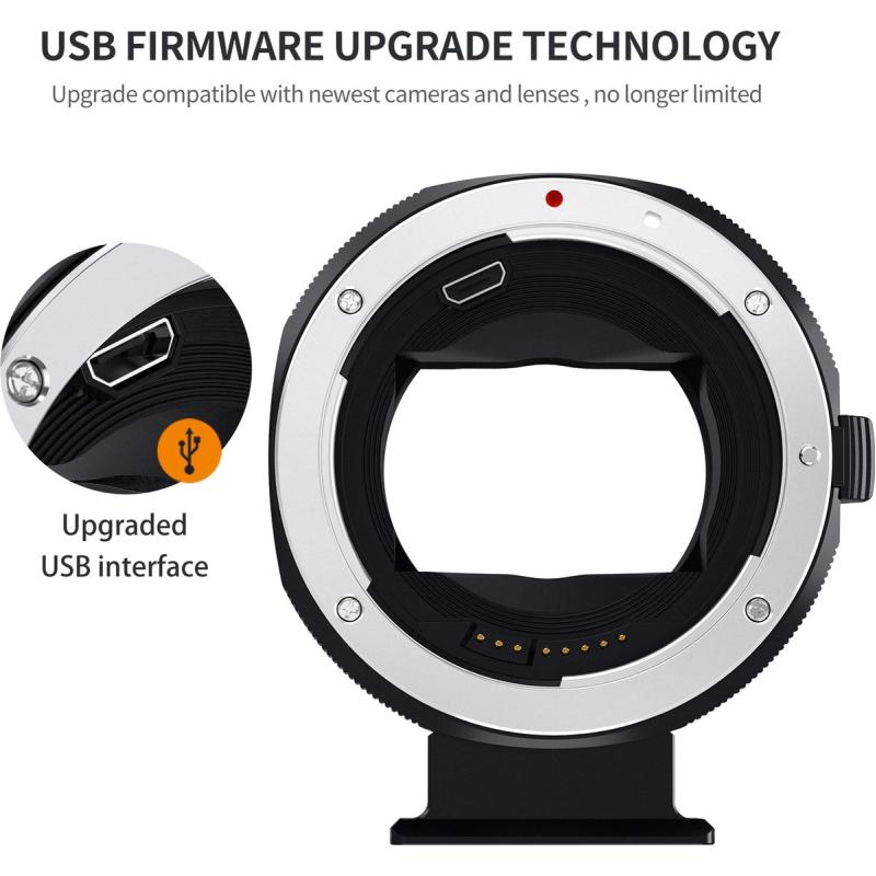 K&amp;F Concept Auto Focus Lens Adapter Canon EF / EF-S Sony E-Mount