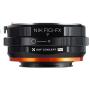 K&amp;F Concept Lens Adapter Nikon F (G-Type) Fujifilm X (PRO)