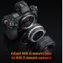 K&amp;F Concept Lens Adapter Nikon F (G-Type) Nikon Z