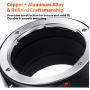 K&amp;F Concept Lens Adapter Contax Yashica Sony E-Mount (PRO)
