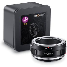 K&amp;F Concept Lens Adapter Contax Yashica Leica L