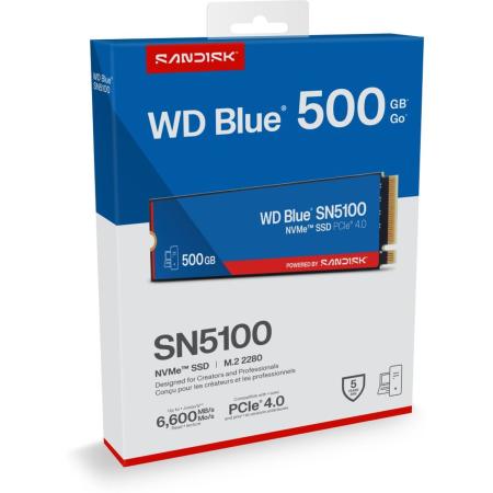Western Digital WD Blue SSD SN5100 NVMe 500GB