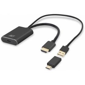 ACT HDMI To USB Type-C Female Adapter 4K@60Hz