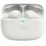 Auriculares Bluetooth JBL Wave Beam con estuche de carga/ Autonomía 8h/ Blanco