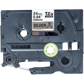 Brother P-Touch 24mm Light Grey/Gold