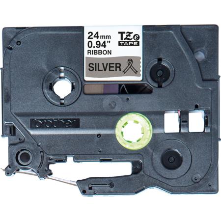 Brother P-Touch 24mm Light Grey/Gold