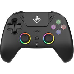 Deltaco Gaming PS5 Pro Controller-Hall Sticks/Triggers-RGB -2.4G + Bluetooth 5.1