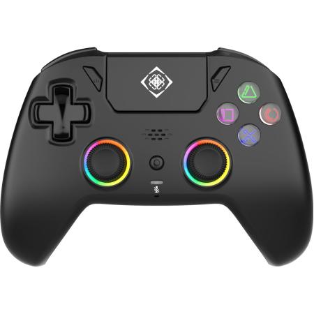 Deltaco Gaming PS5 Pro Controller-Hall Sticks/Triggers-RGB -2.4G + Bluetooth 5.1