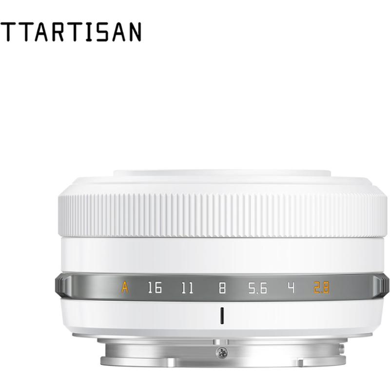 TTArtisan APS-C AF 27mm f/2.8 Sony E-Mount White Limited ED