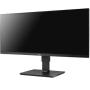 Monitor Profesional Ultrapanorámico LG 34BR65F-B 34'/ WFHD/ Multimedia/ Regulable en Altura/ Negro