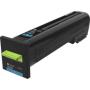 Lexmark 55K Cyan Corporate Toner CX860
