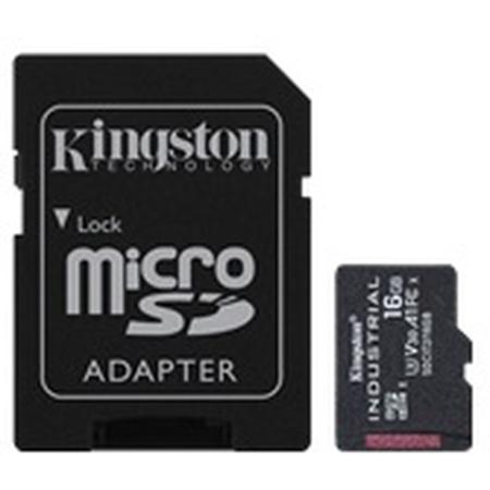 Kingston 16GB MicroSDHC Industrial C10