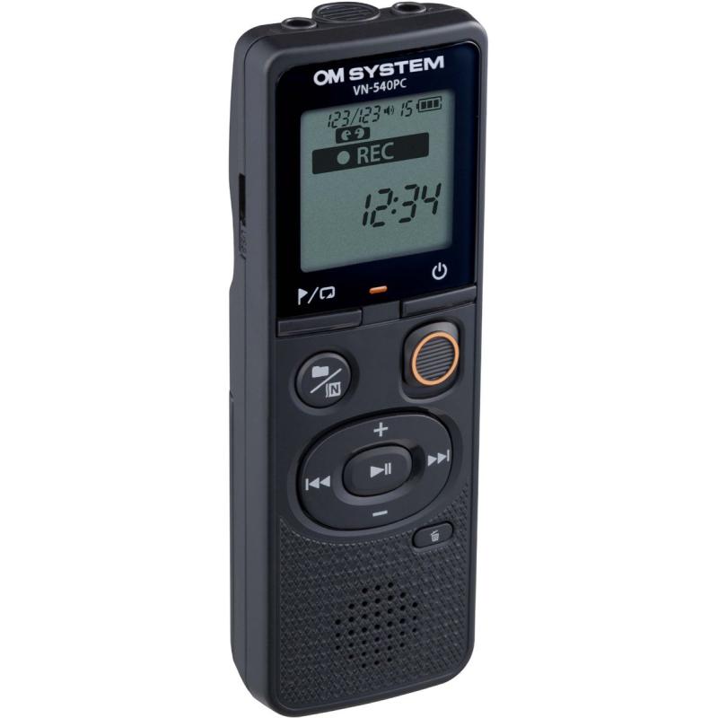 OM SYSTEM VN-540PC Black (4GB) w/ Alkaline Battery