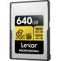Lexar CFexpress Pro Type A Gold 4.0 Series 640GB R1800/W1650MB/s - VPG400