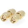 Nedis SMA-Adapter | SMA Male | Gold Plated | 50 Ohm |Straight|Copper|Gold| 2 PCs