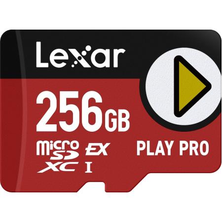 Lexar MicroSD Express 7.1 Play Pro 256GB Up To R900/W600MB/s (104MB/s w/ UHS-I)
