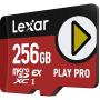 Lexar MicroSD Express 7.1 Play Pro 256GB Up To R900/W600MB/s (104MB/s w/ UHS-I)