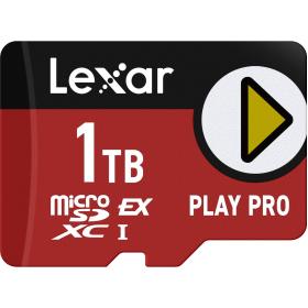 Lexar MicroSD Express 7.1 Play Pro 1TB Up To R900/W600MB/s (104MB/s w/ UHS-I)