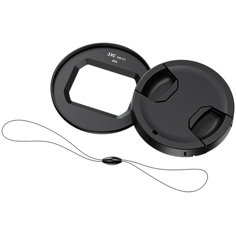 JJC RN V1 Filter Adapter &amp;amp; Lens Cap Kit For Canon PowerShot V1