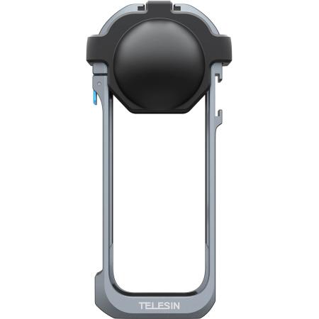 Telesin Metal Cage For Insta360 X5 w/ Lens Cover