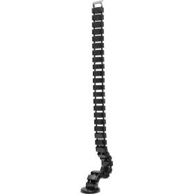 Deltaco Office Spine Cable Organizer + Hider - Black