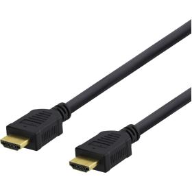Deltaco HDMI To HDMI Cable HDMI 4K 60Hz High Speed w/ Ethernet 1.5 Meter Black