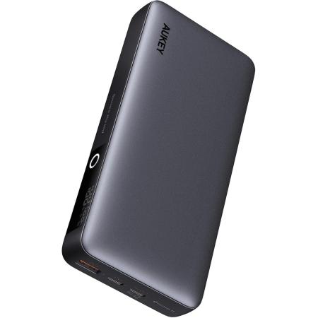 Aukey PB-Y43 PowerBank 20.000 mAh 65W 2X USB-C 1X USB-A - Grey