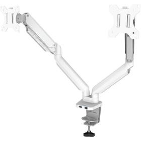 Fellowes Platinum Series Dual Monitor Arm - White