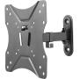 Deltaco Office Wall Bracket Full-Motion 2-WAY Wall 23-42 inch 25KG 75x75-200-200