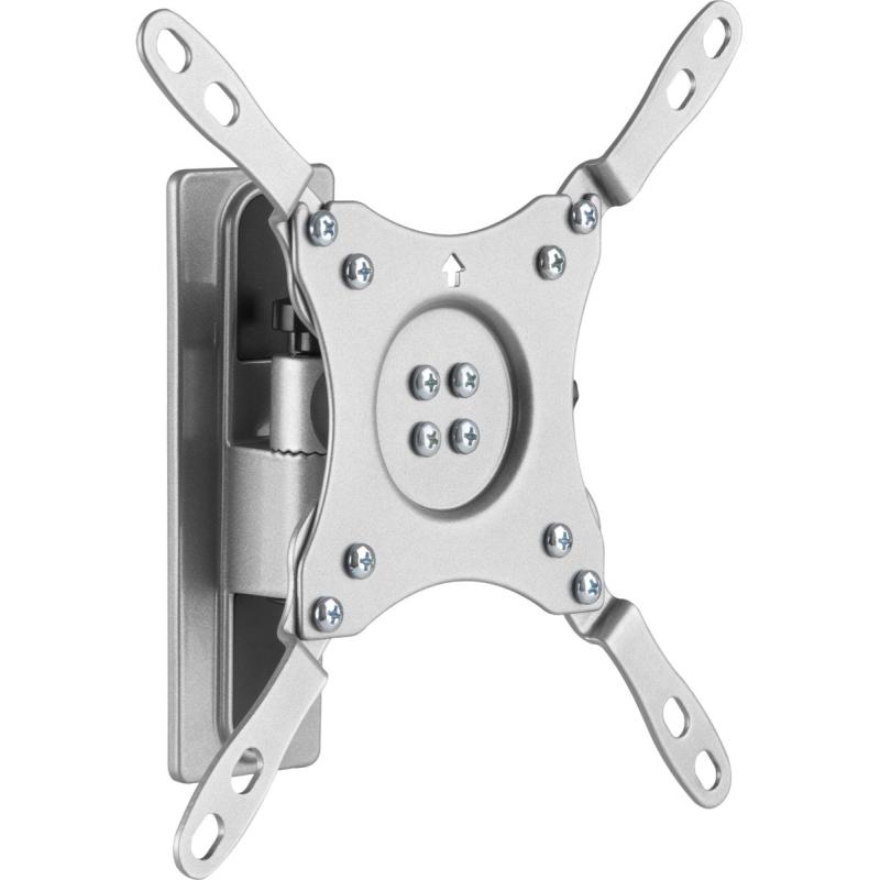Deltaco Office TV/Monitor Wall Bracket For Caravan/Camper Aluminium Rotatable