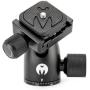 3 Legged Thing AirHed Mini Arca QR Ball Head Twist Lock Dark/Matte Black