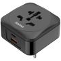 Hama Travel Adapter Type E/F 3-POLIG Wer To EU 1X USB-C 1X USB-A PD 20W Z