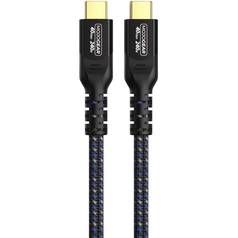 MOJOGEAR USB-C To USB-C Cable 240W 40GBPS USB 4.0 - 1.5m
